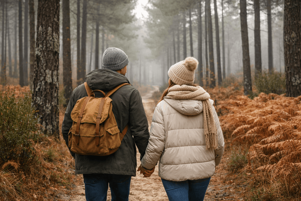 Les Landes en Hiver